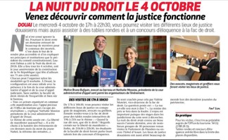 Nuit du droit et concours d’éloquence à la Faculté de droit de DOUAI